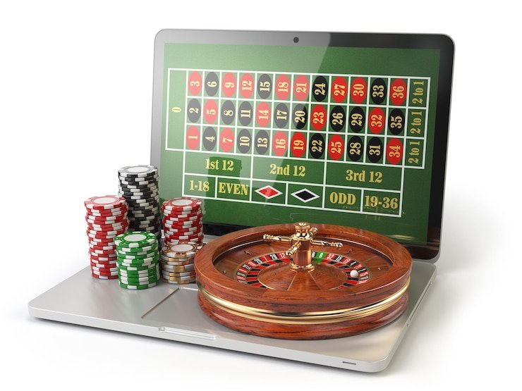Pemain menikmati Live Casino melalui laptop dengan dealer profesional di platform pao4d